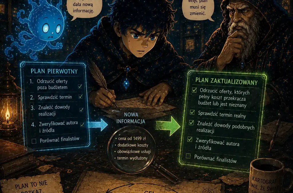 Plan, który umie się zmienić
