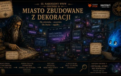 Miasto zbudowane z dekoracji
